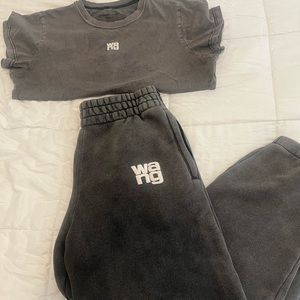 Alexander wang sweat suit